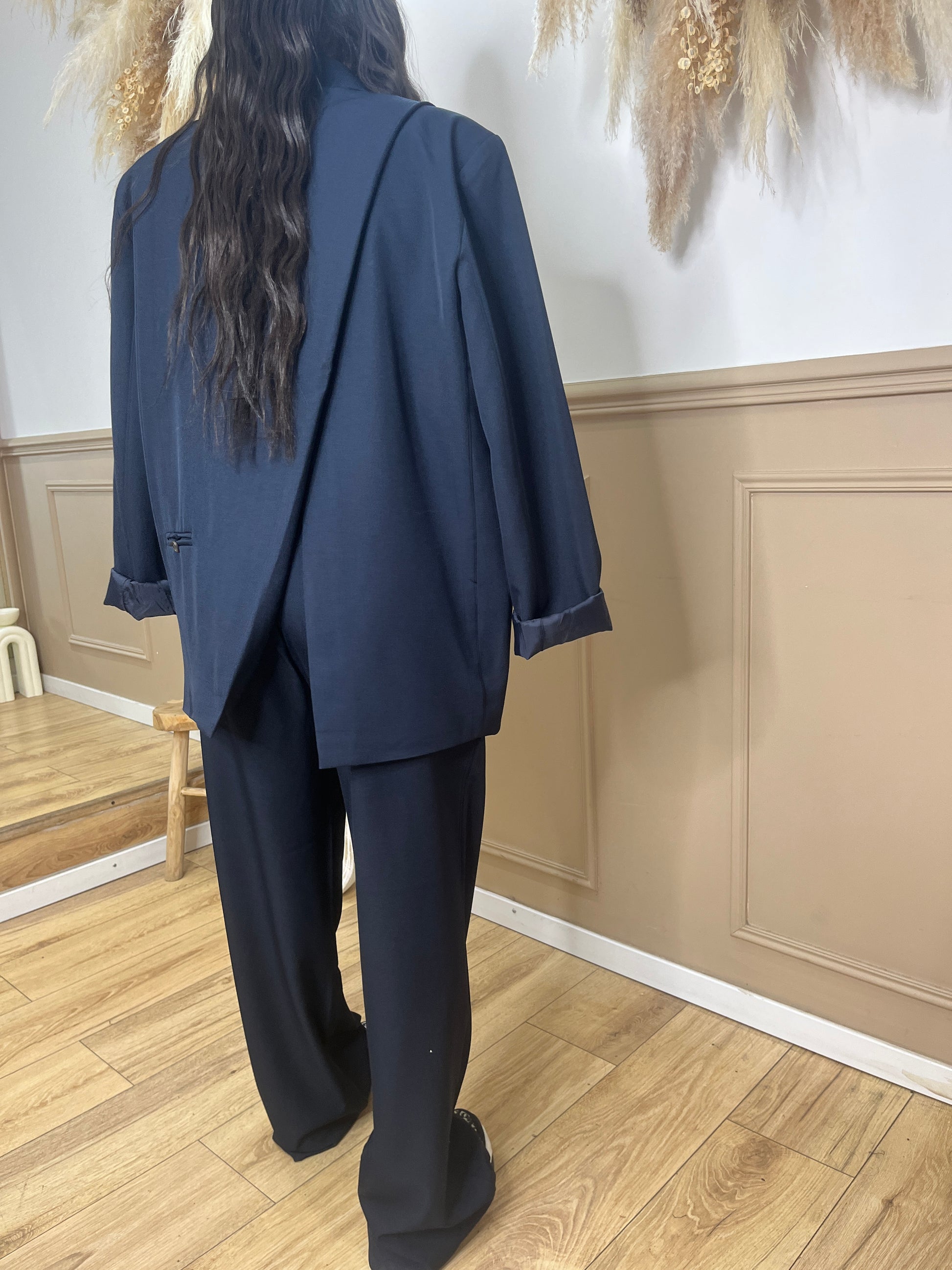 Pantalon LOOSE marine