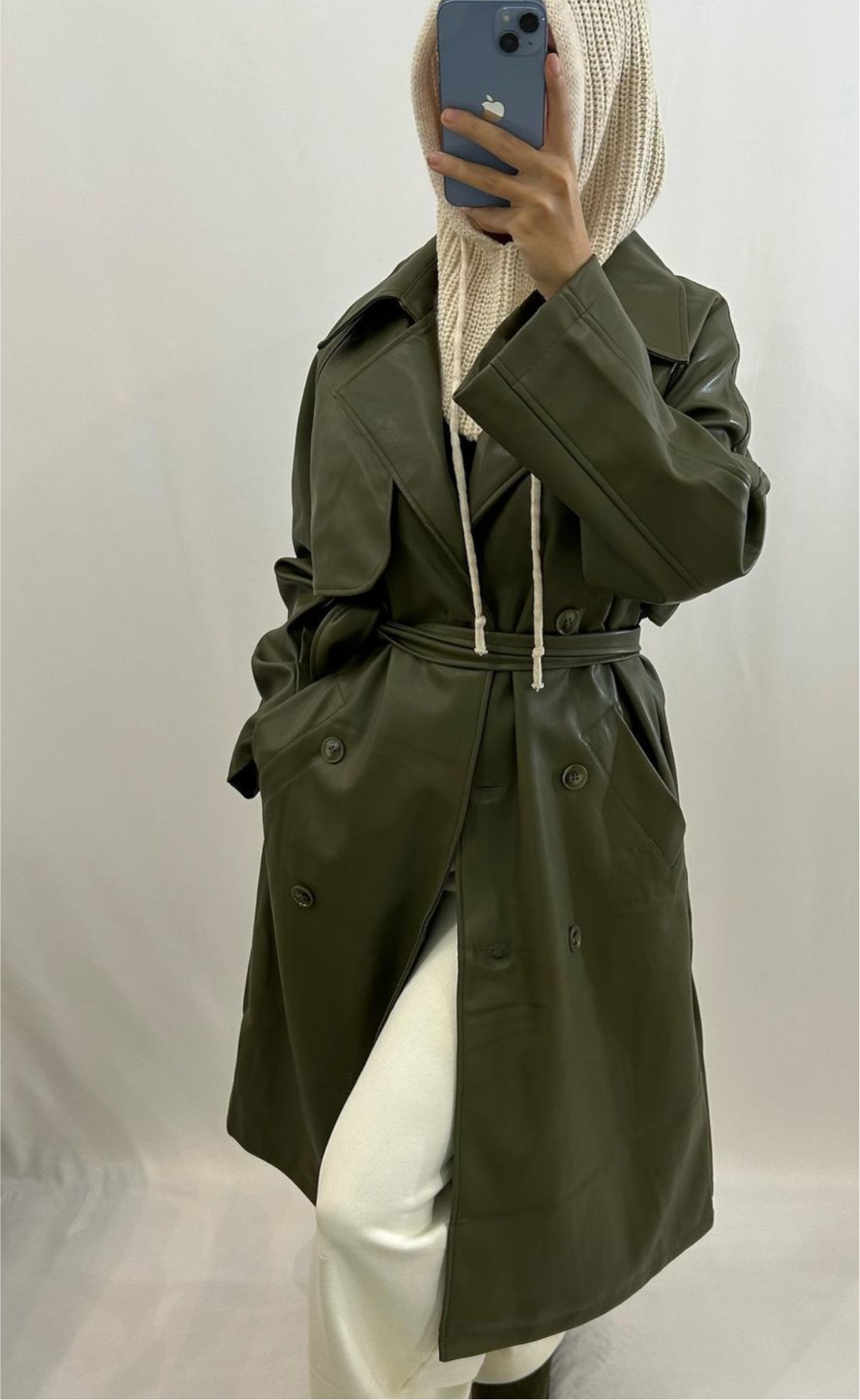 TRENCH CUIR