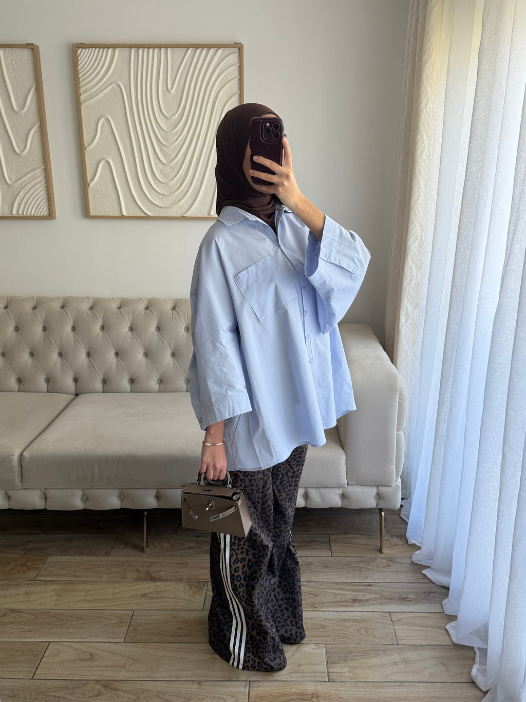 CHEMISE SOFT (Blue)
