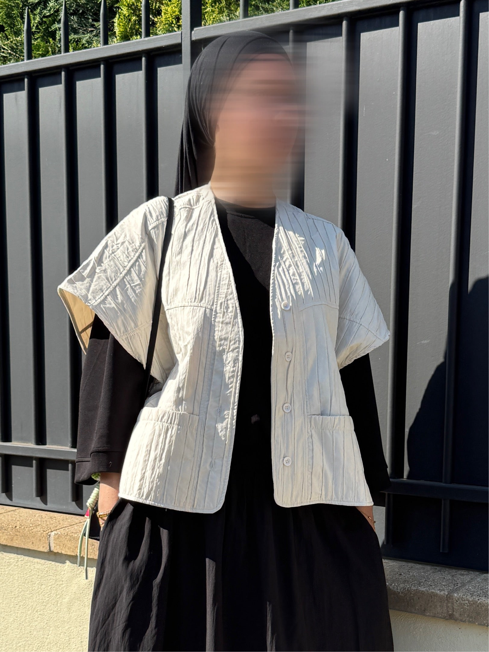 VESTE PURE [ECRU]
