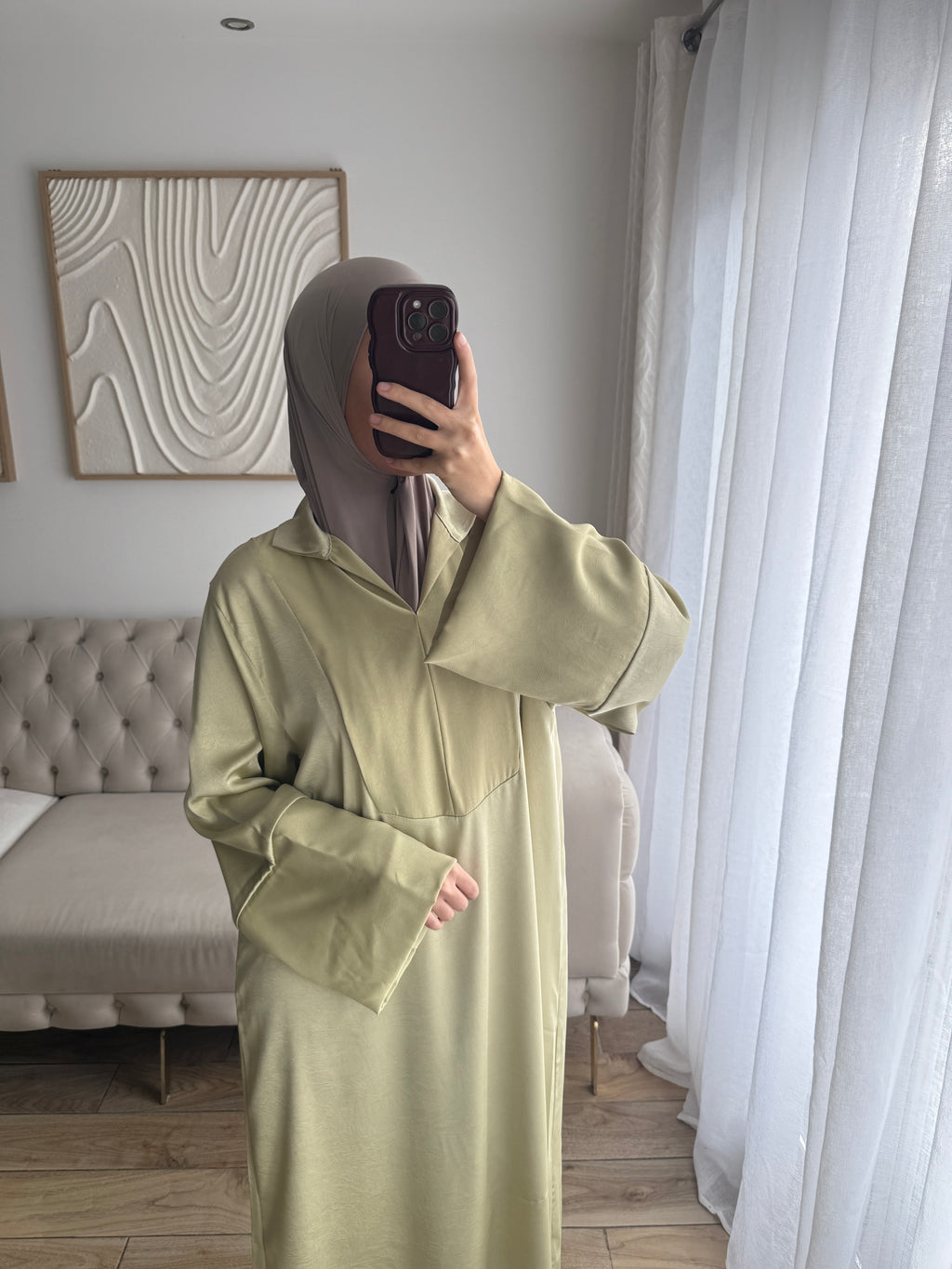 ABAYA NAYA (pistache)