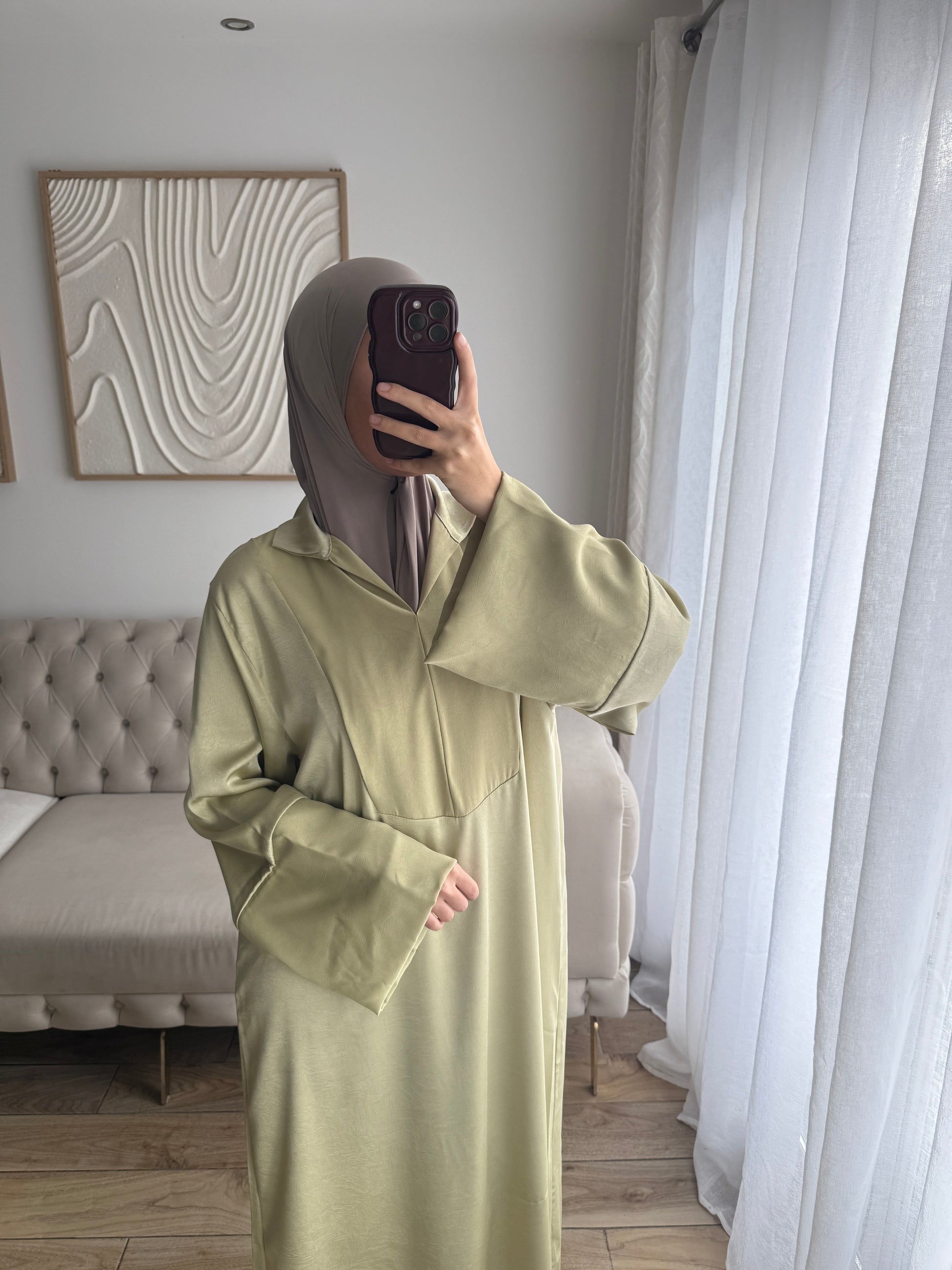 ABAYA NAYA (pistache)