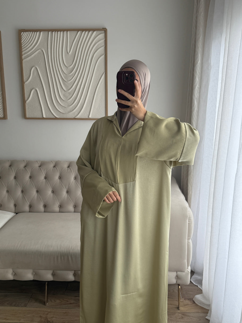 ABAYA NAYA (pistache)