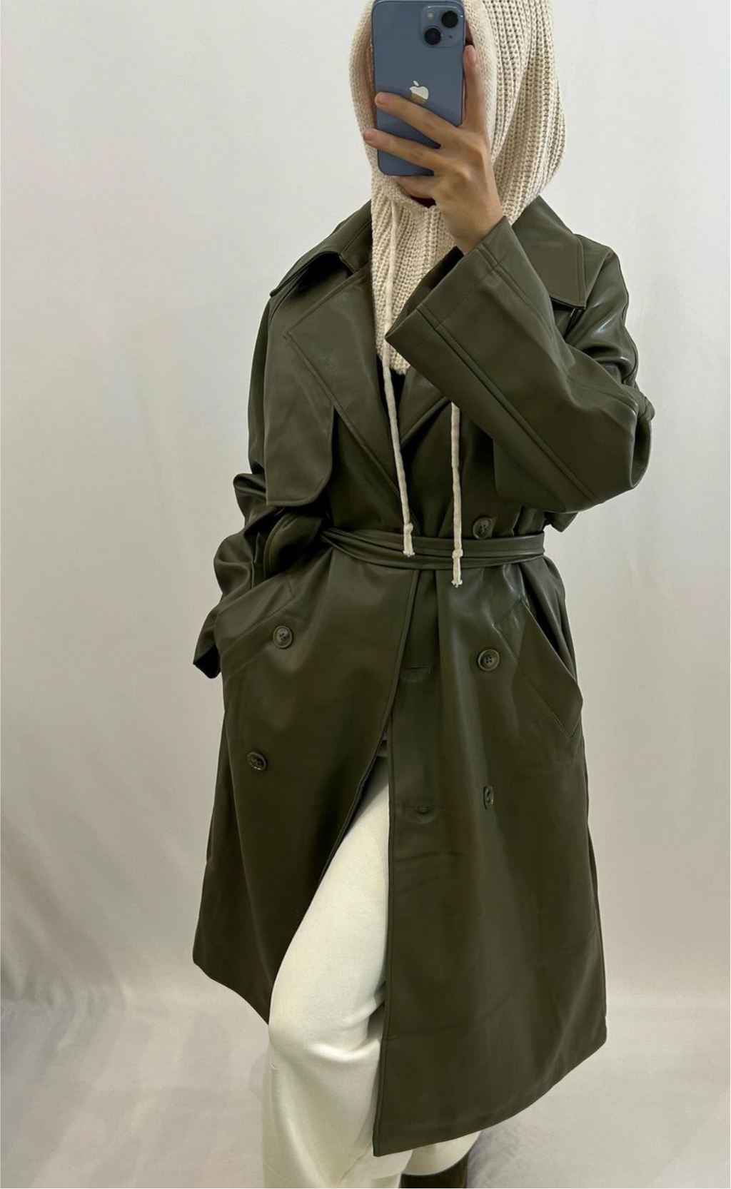 TRENCH CUIR