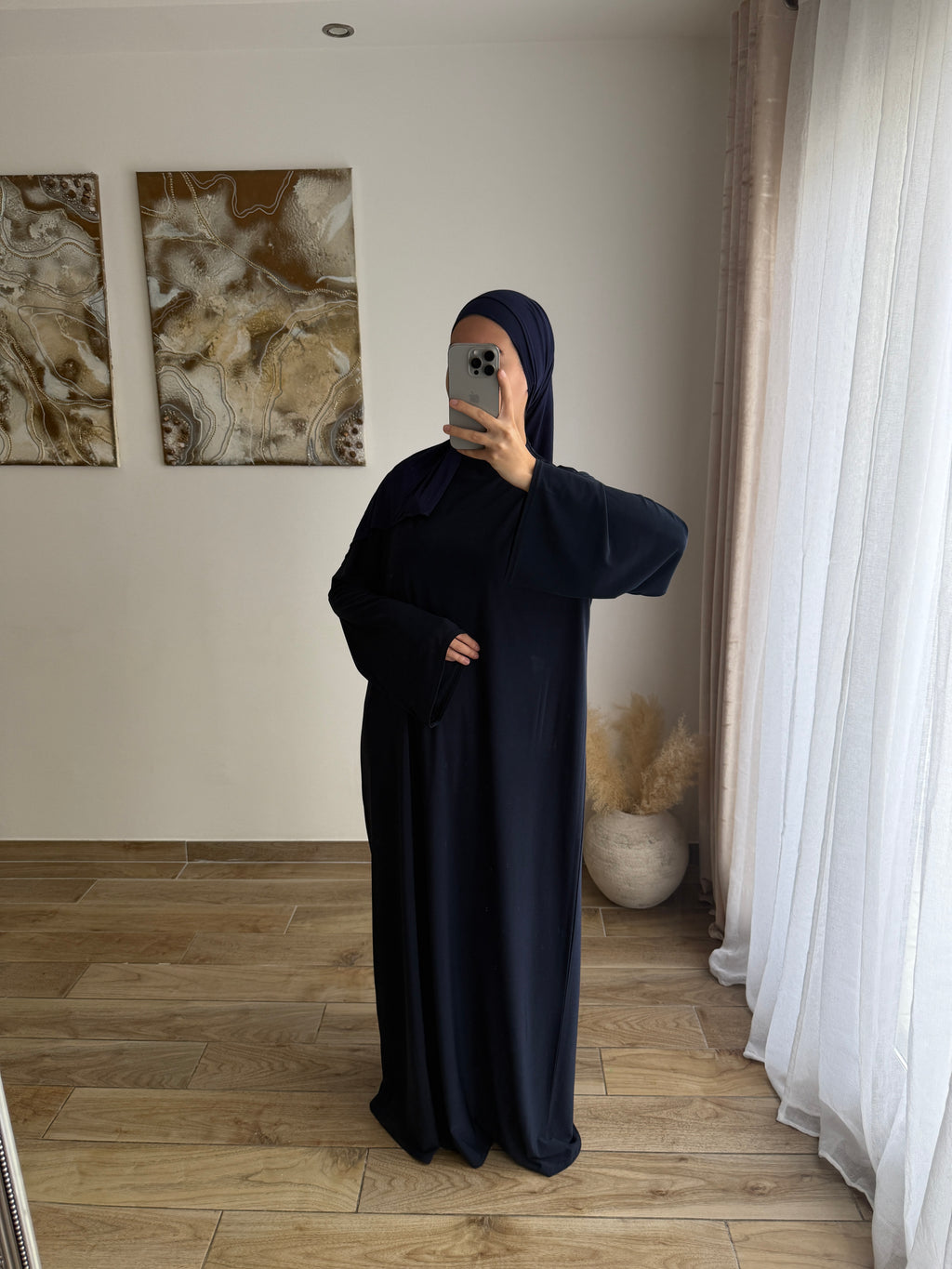 ROBE BASIC [NAVY]
