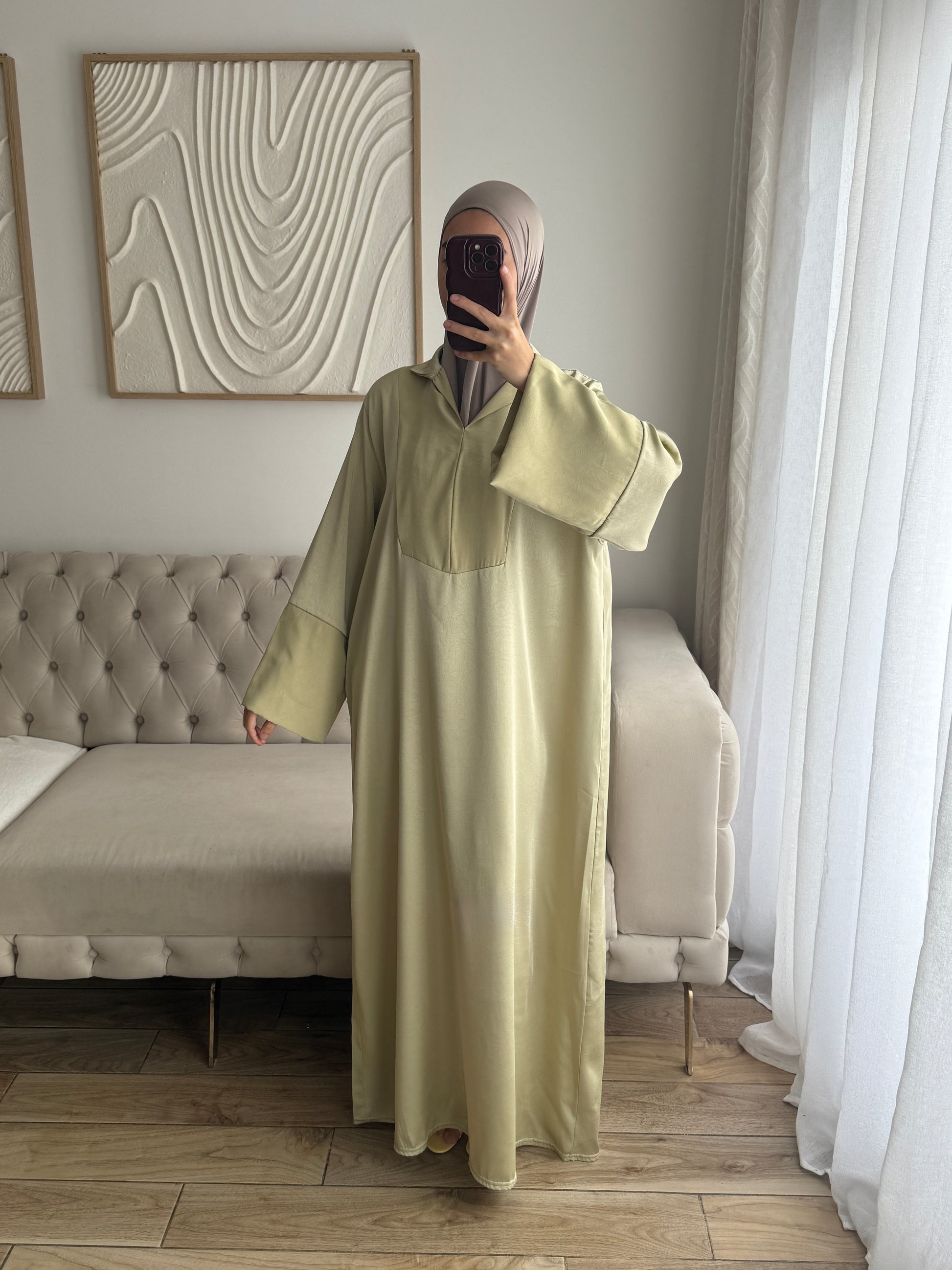 ABAYA NAYA (pistache)