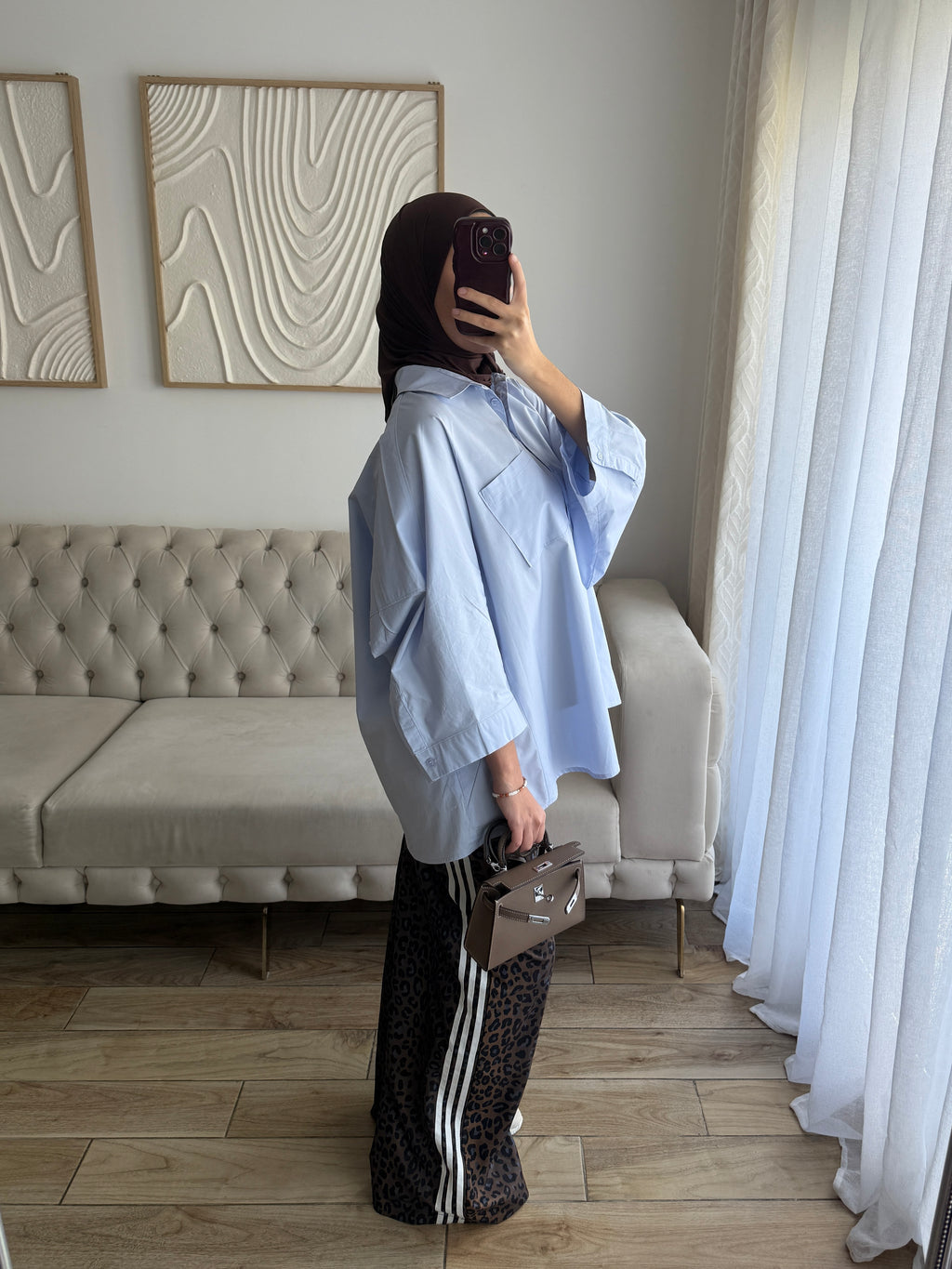 CHEMISE SOFT (Blue)