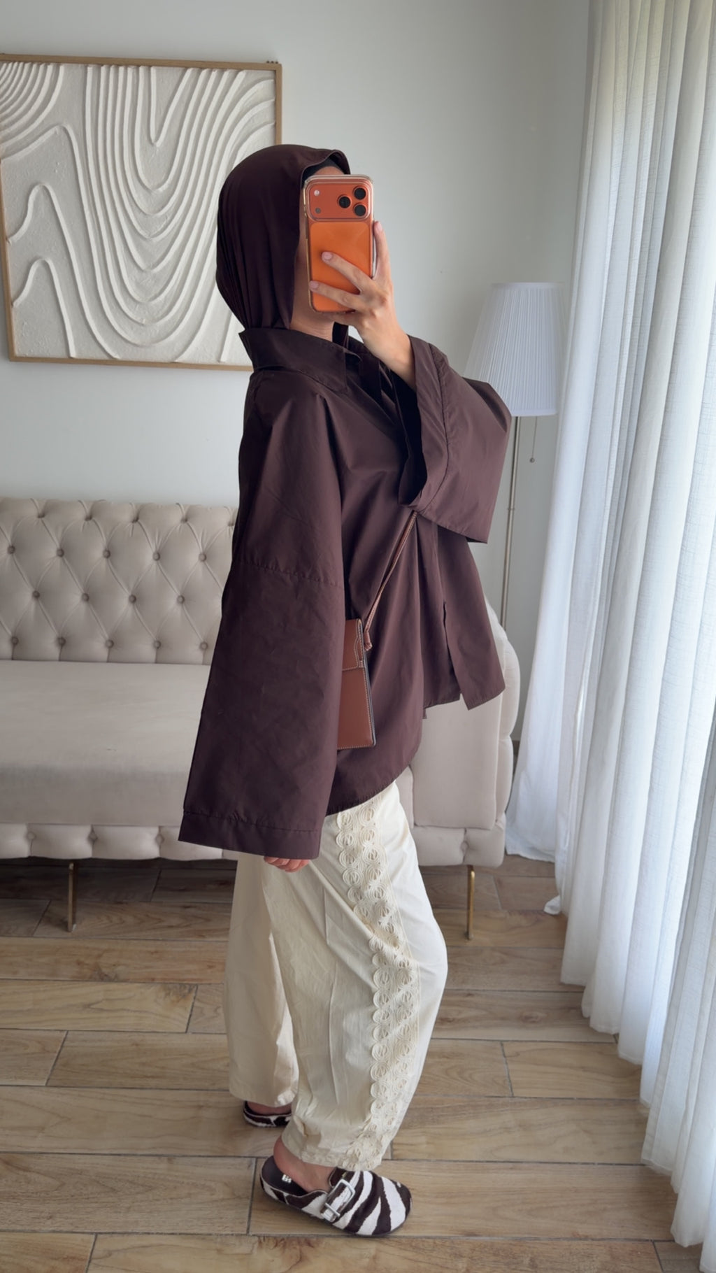 CHEMISE OVER (BROWN)
