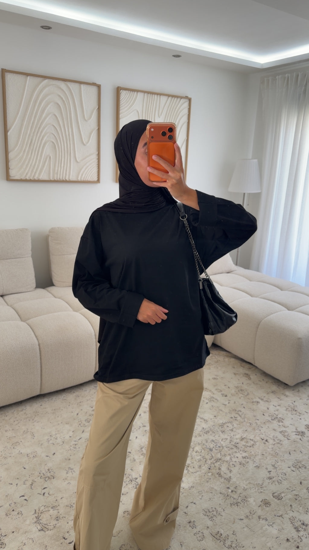 TOP NAJE  | BLACK |